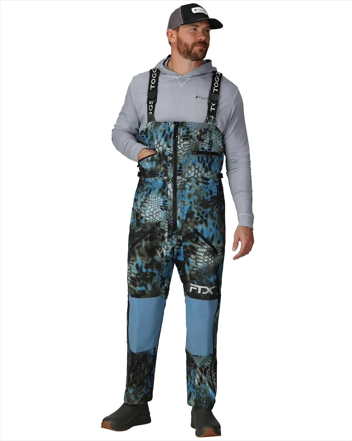 FROGG TOGGS Men's FTX Armor Premium Waterproof Rain, Fishing Bibs