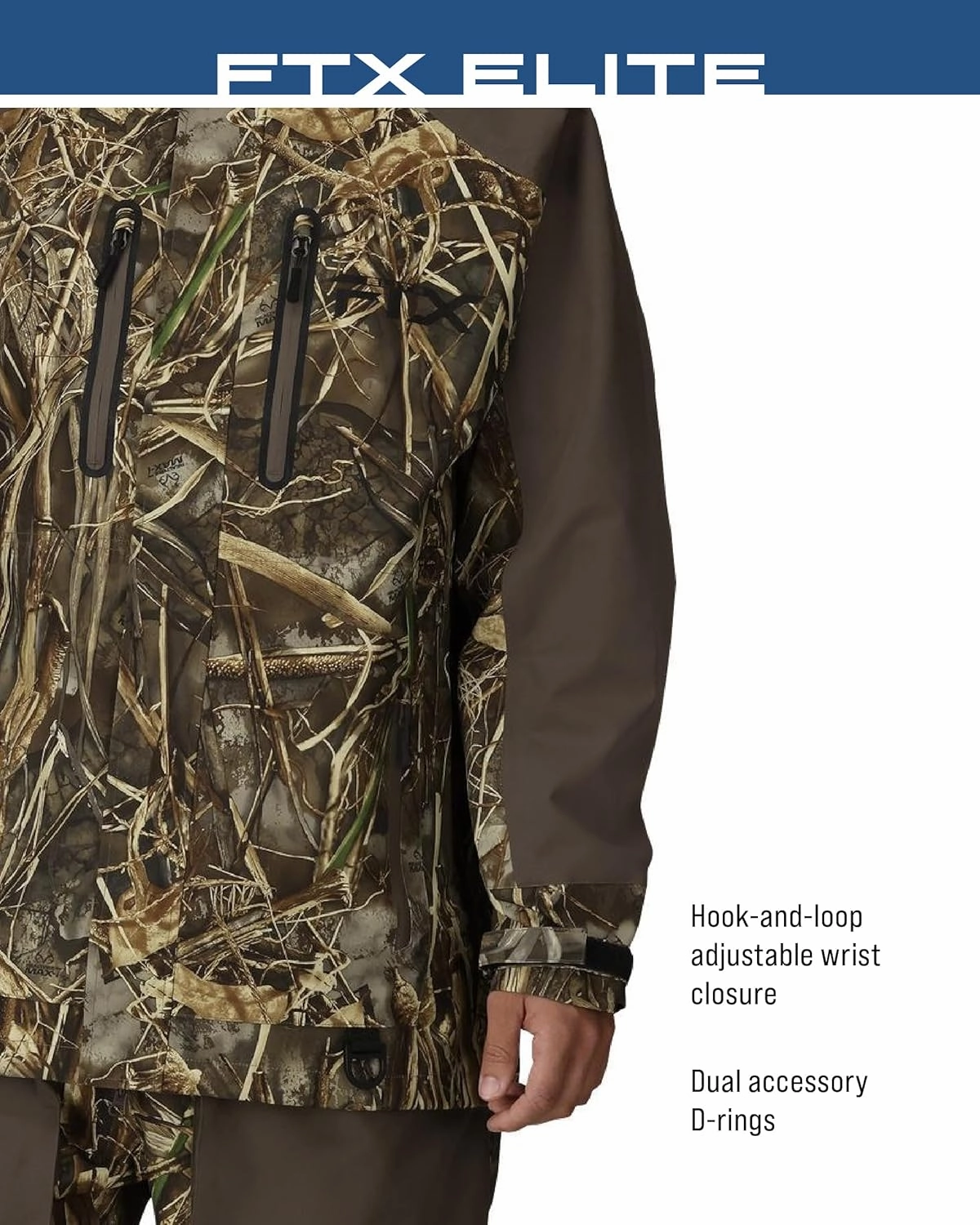 FROGG TOGGS Men's Ftx Elite Ultra Performance Waterproof Angler Fishing Rain Jacket