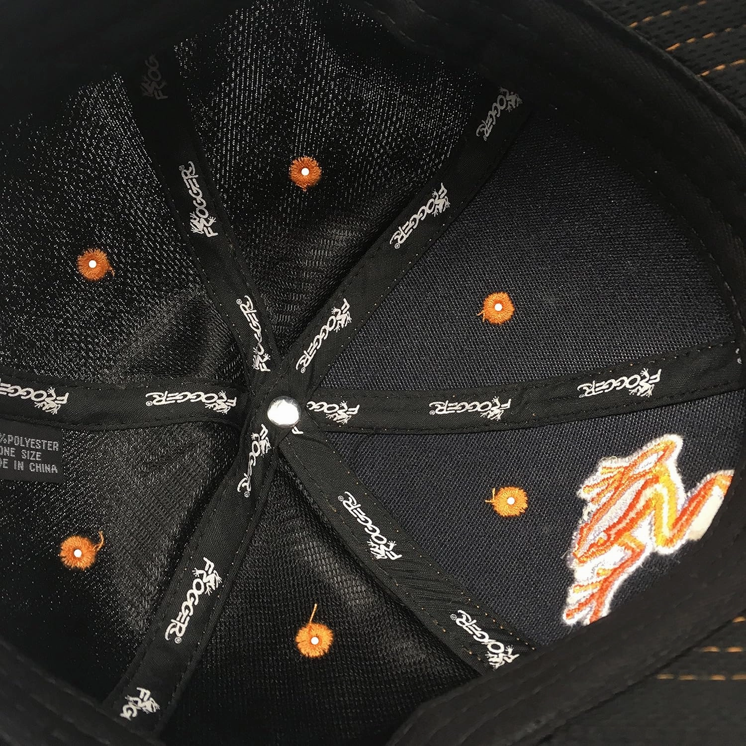 Frogger Golf Fly Dry Performance Golf Hat, Adjustable Ball Cap - One Size