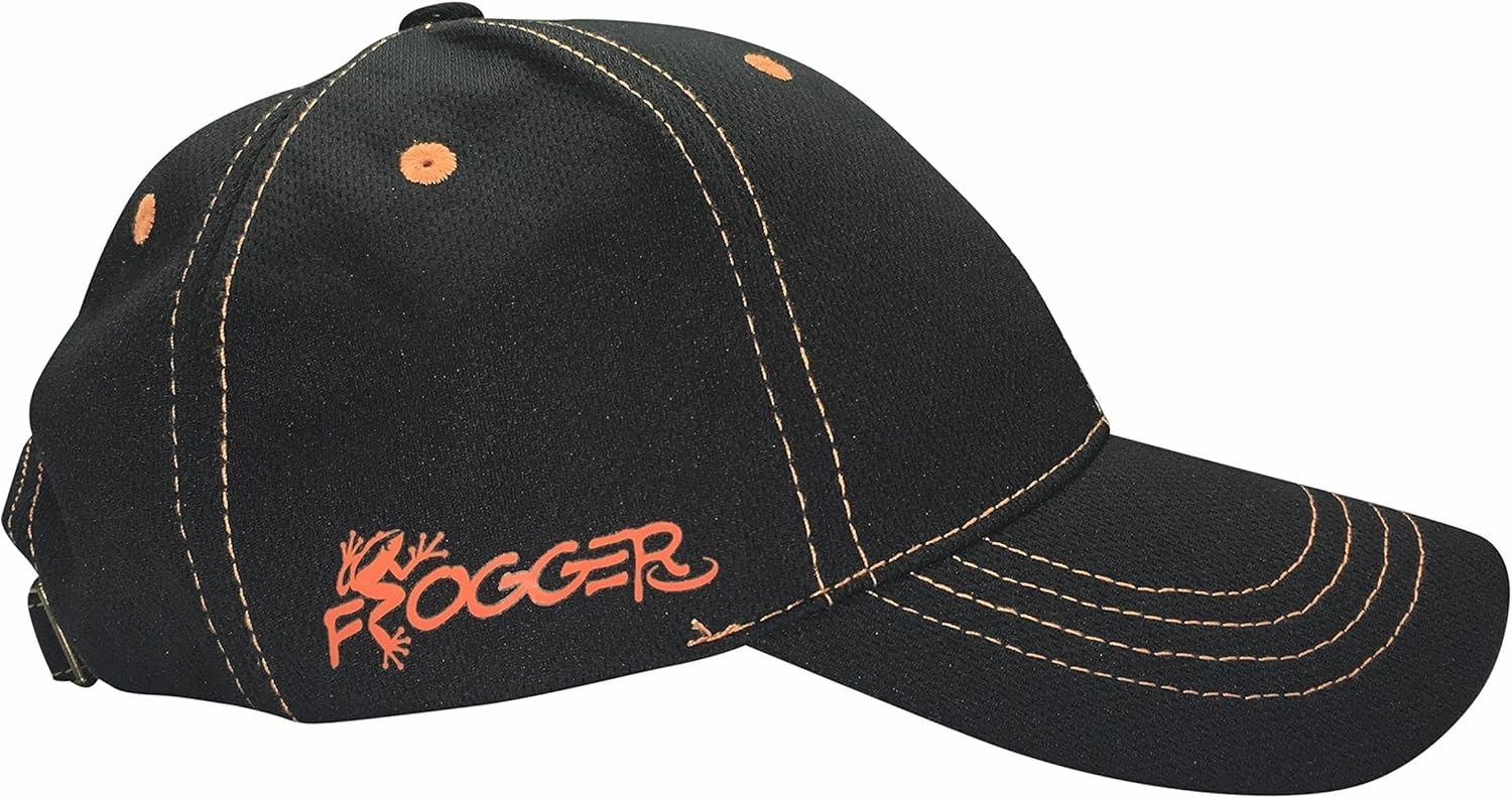 Frogger Golf Fly Dry Performance Golf Hat, Adjustable Ball Cap - One Size