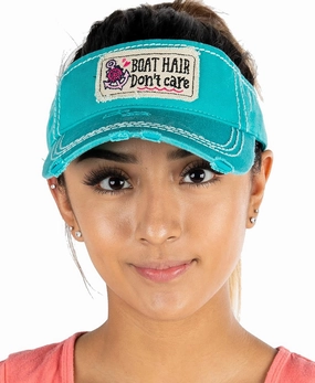 Funky Junque Women's Ponytail Baseball Cap - Adjustable Athletic Visor Hat with High Messy Bun Opening