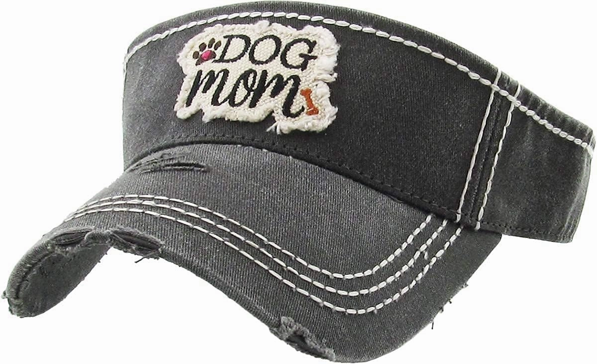 Funky Junque Women's Ponytail Baseball Cap - Adjustable Athletic Visor Hat with High Messy Bun Opening