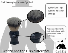 G.B.S Grooming Gift Set - Black Adjustable Double Edge Safety Razor, Shaving Mug, Shave Brush Razor Stand, Razor, Travel Toiletry Bag, Lavender Aftershave Balm and Natural Shaving Soap