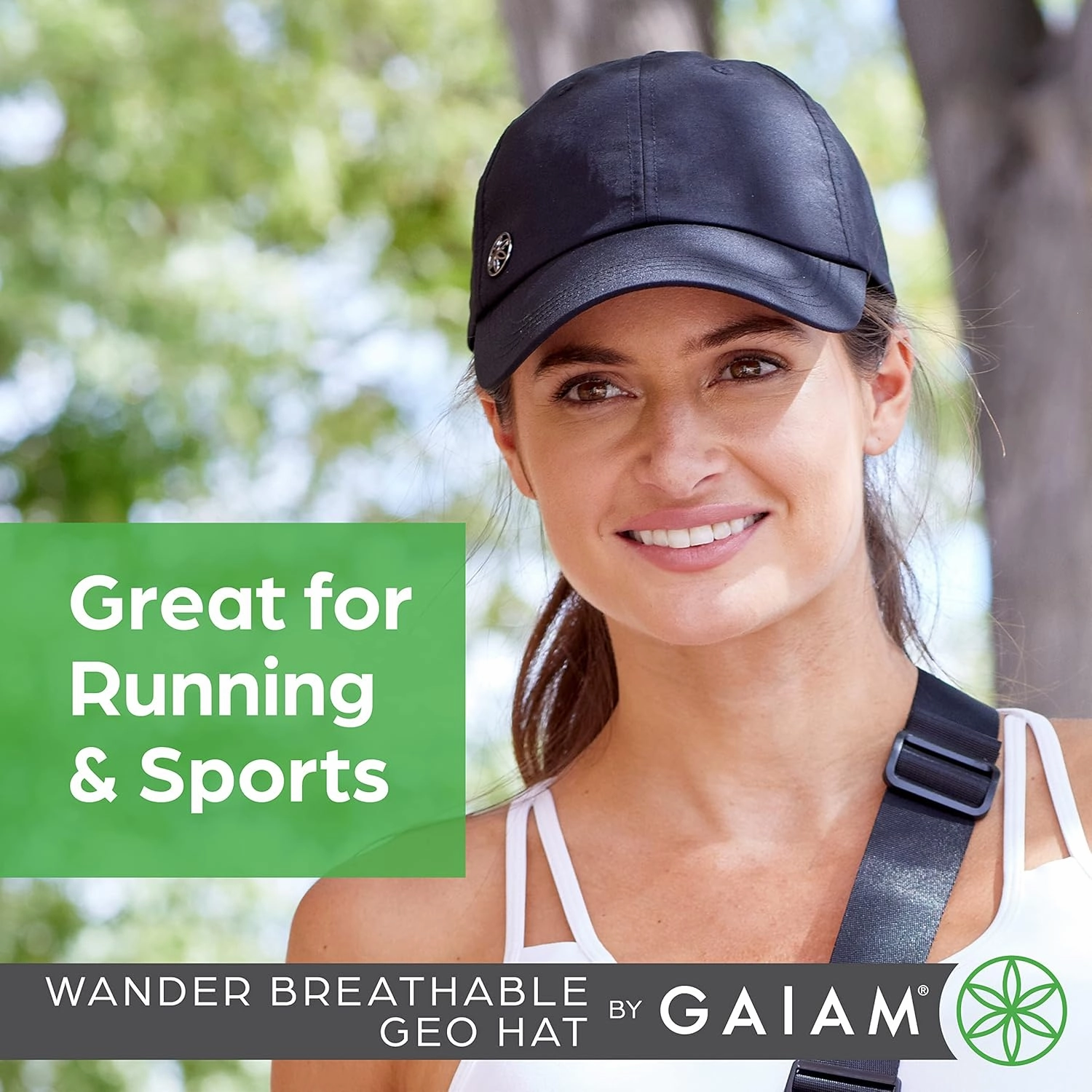 Gaiam Women's Wander Breathable Geo Hat