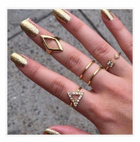 Geometric Stacking Rings