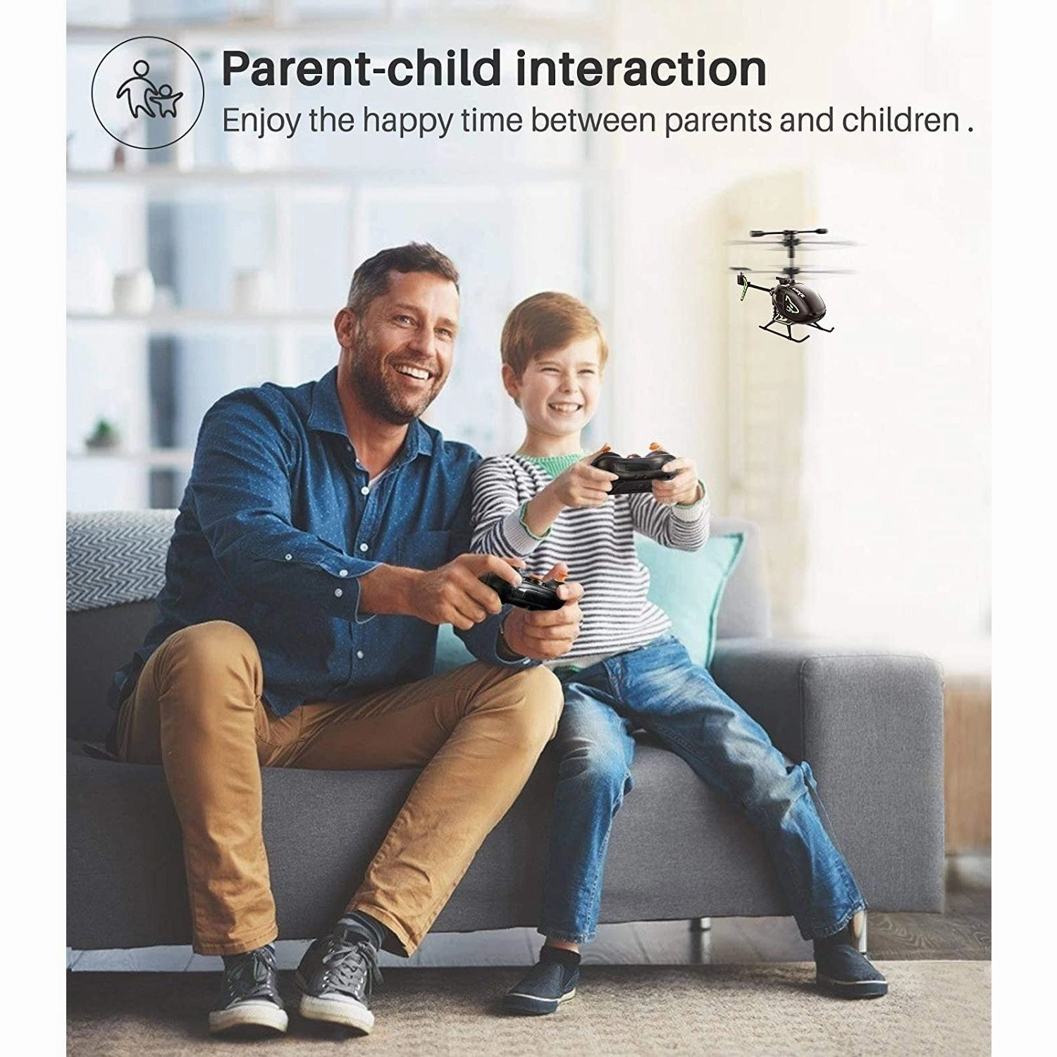Get ready for some family fun – The best RC helicopter for kids and adults.