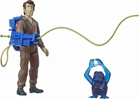 Ghostbusters Kenner Classics Peter Venkman and Grabber Ghost Retro Action Figure Toy with Accessories Great Gift for Collectors and Fans