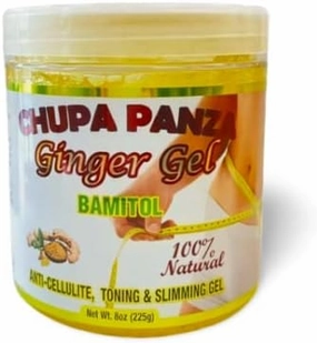 Ginger Gel for Reducing Body Fat | Weight Loss and Full Body Slimming Cream | Fat Burning for Belly | Tightening and Slimming Gel, 8oz Jar