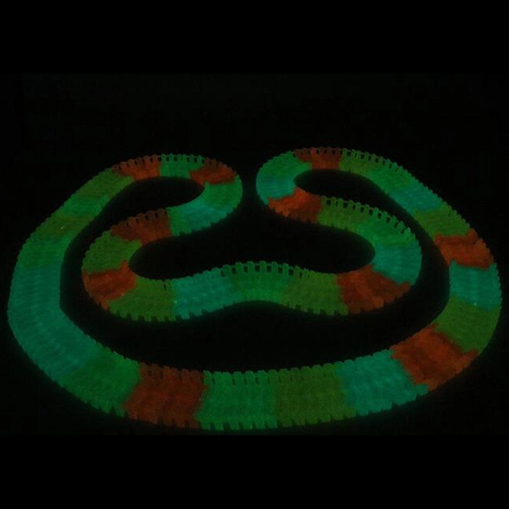Glowing Toy Car Racing Set- 50% OFF