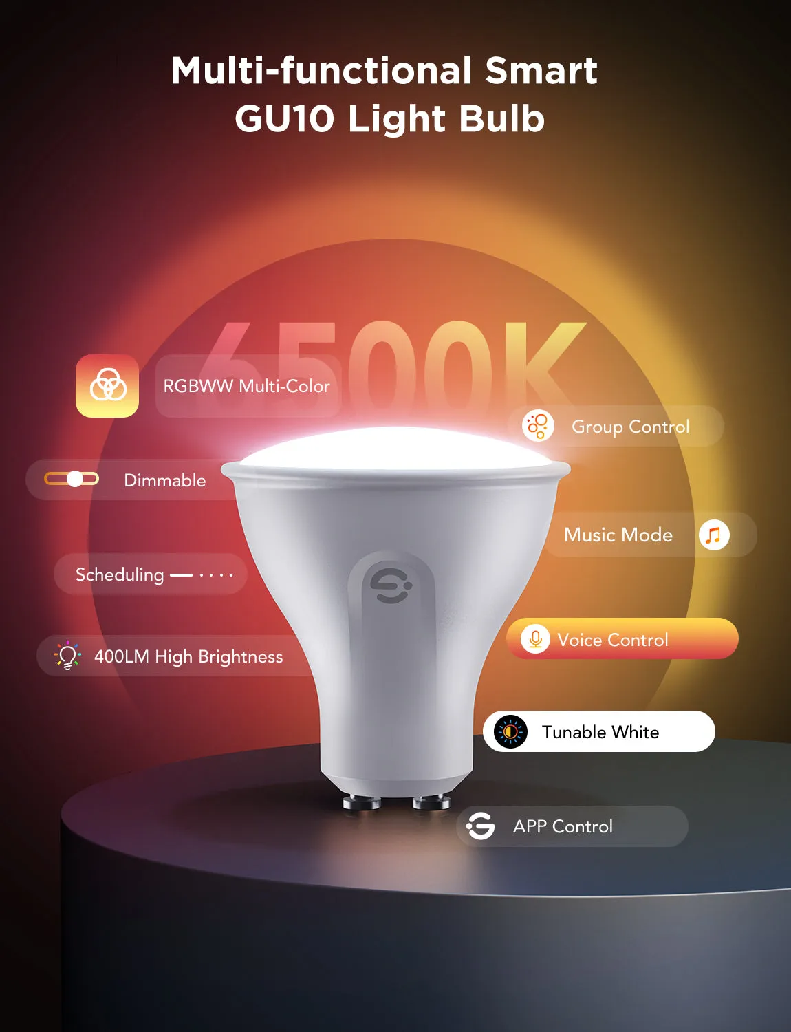 Govee RGBWW Smart Light Bulbs