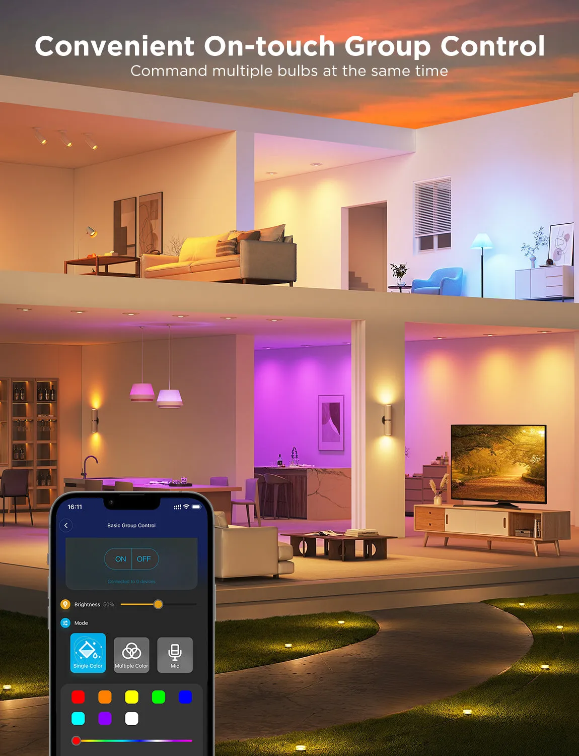 Govee RGBWW Smart Light Bulbs