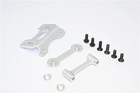 GPM For Tamiya DT-03 Upgrade Parts Aluminium Adjustable Wing Mount - 1 Set Silver
