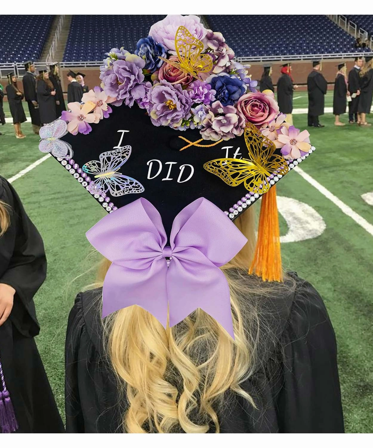Graduation Cap Decoration Kit DIY Craft - 5 Colors Available
