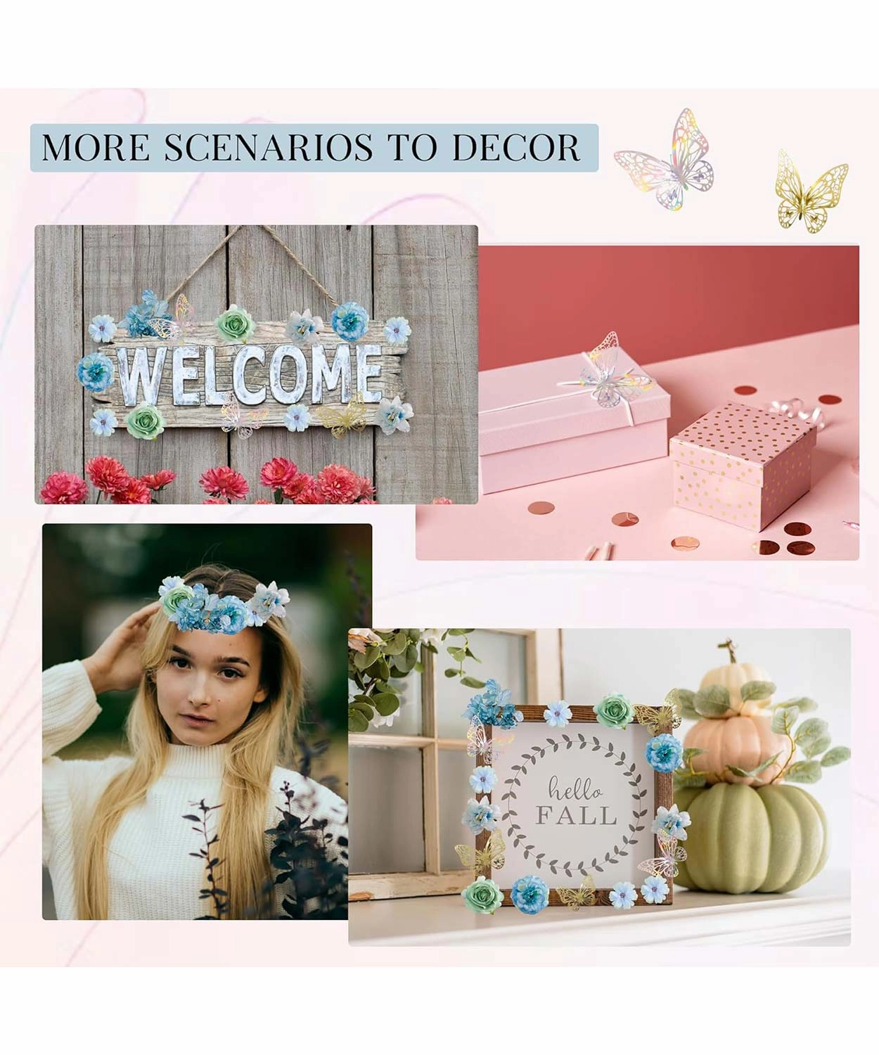 Graduation Cap Decoration Kit DIY Craft - 5 Colors Available