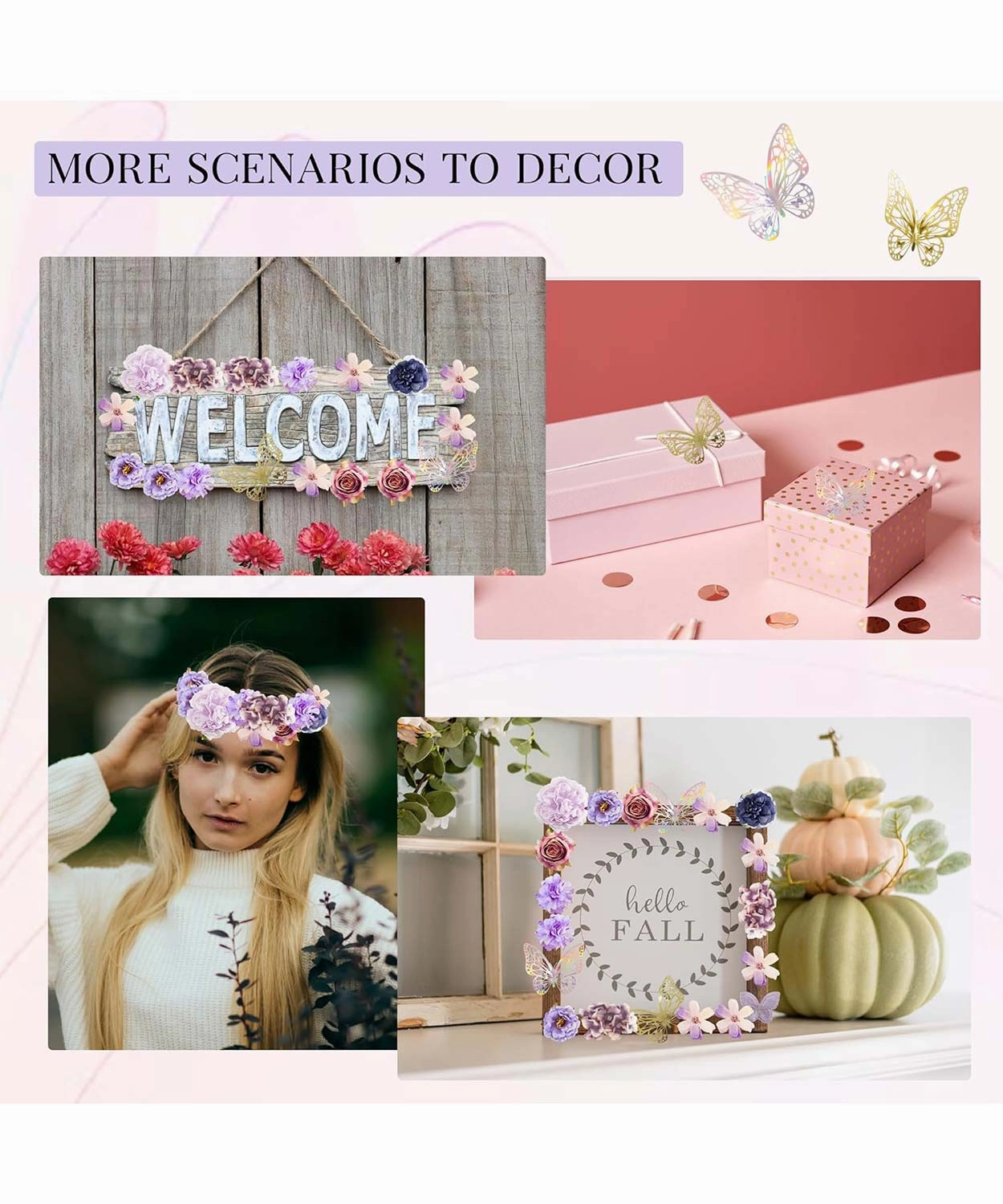 Graduation Cap Decoration Kit DIY Craft - 5 Colors Available