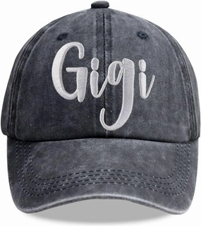 Grandma Hats for Women, Cotton Adjustable Embroidered Grandmother Baseball Cap Gifts for Mom Mimi Gigi Grandma Nana Grandmom