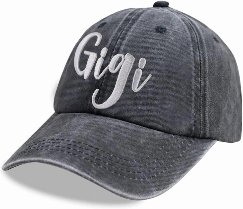 Grandma Hats for Women, Cotton Adjustable Embroidered Grandmother Baseball Cap Gifts for Mom Mimi Gigi Grandma Nana Grandmom