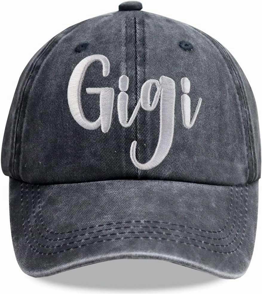 Grandma Hats for Women, Cotton Adjustable Embroidered Grandmother Baseball Cap Gifts for Mom Mimi Gigi Grandma Nana Grandmom