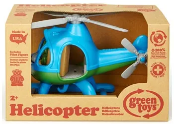 Green Toys Helicopter Blue