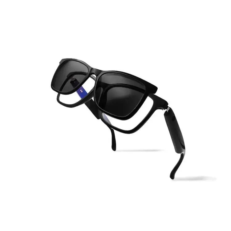 GS05 Smart Glasses, Support AI Smart Chip / Bluetooth Call / Remote Control Photography(Black)