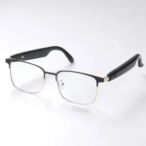 GS06 Smart Glasses, Support AI Smart Chip / Bluetooth Call / Outdoor Sports(Gold)