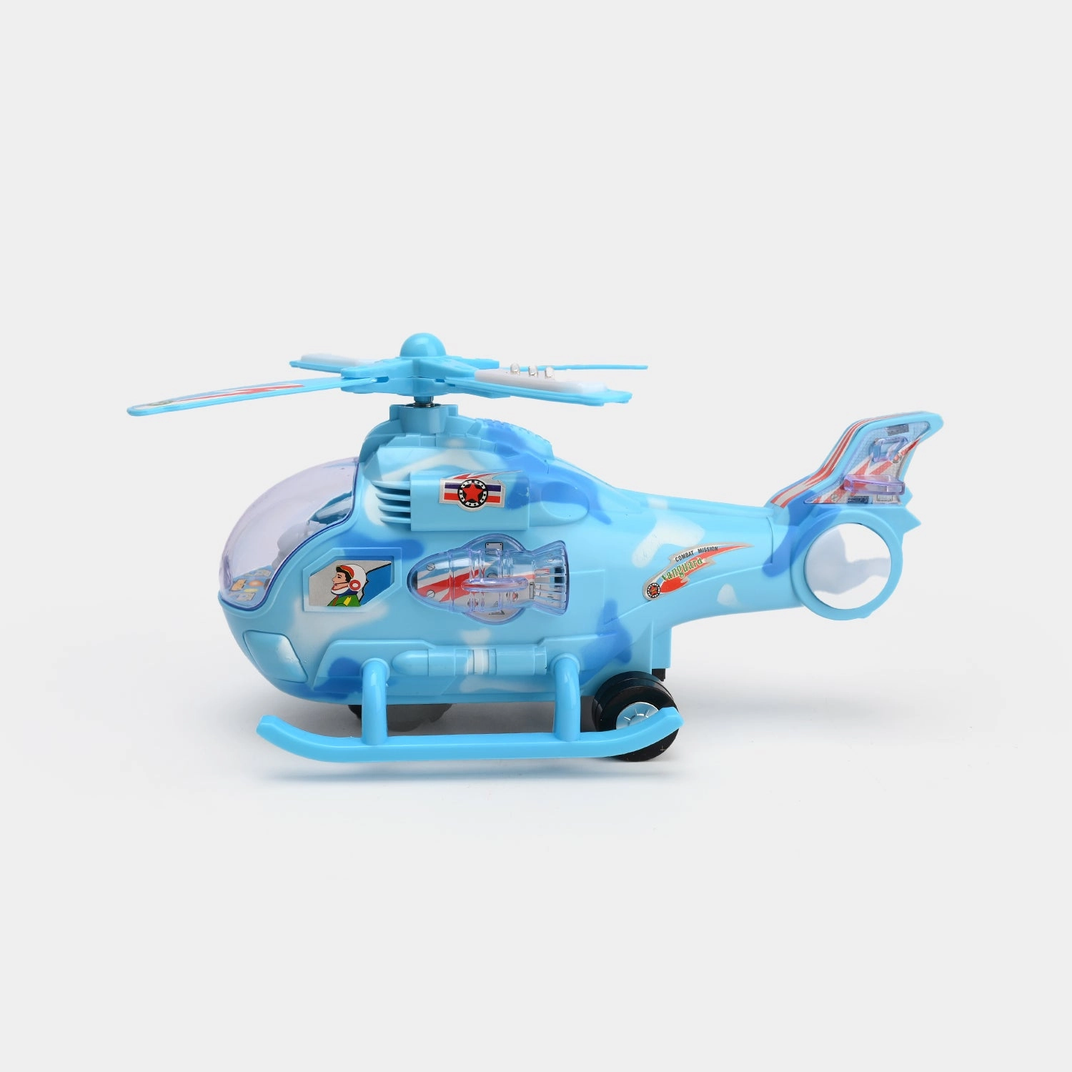 Helicopter With Light & Music Toy For Kids