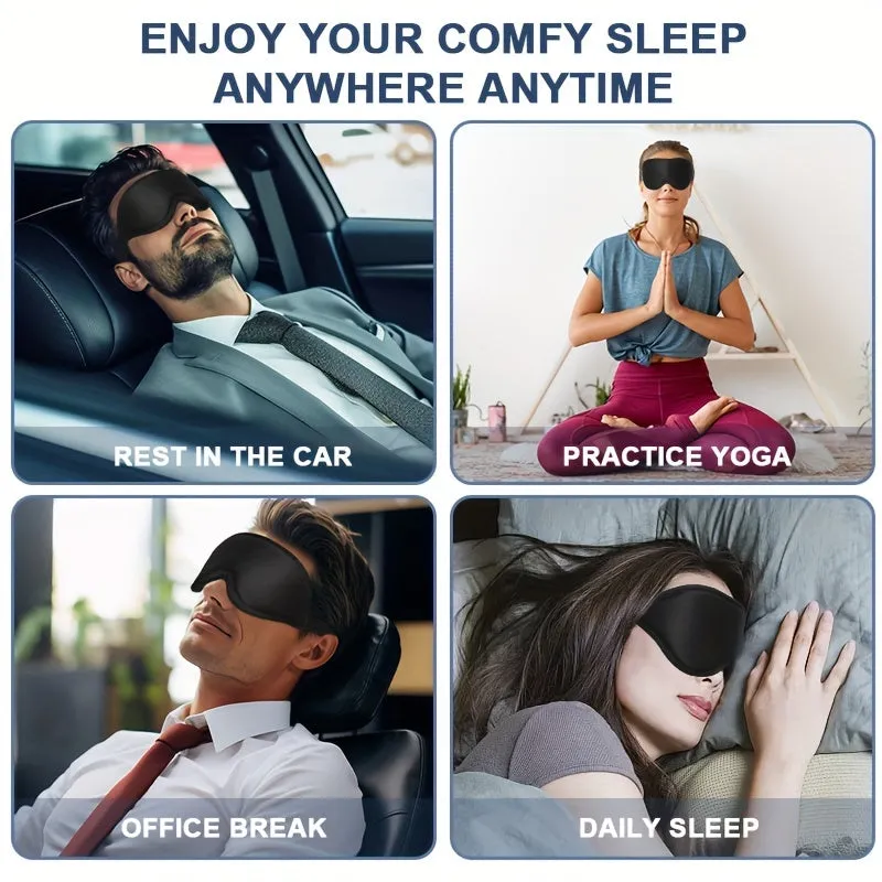 High Quality 6D Smart Eye Massager Heated Eye Mask – Vibration, Airbag Pressure, Infrared Hot Compress, Music Therapy, Relieve Eye Fatigue, Compact 180° Folding Design for Travel & Home Use