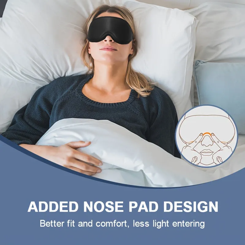 High Quality 6D Smart Eye Massager Heated Eye Mask – Vibration, Airbag Pressure, Infrared Hot Compress, Music Therapy, Relieve Eye Fatigue, Compact 180° Folding Design for Travel & Home Use