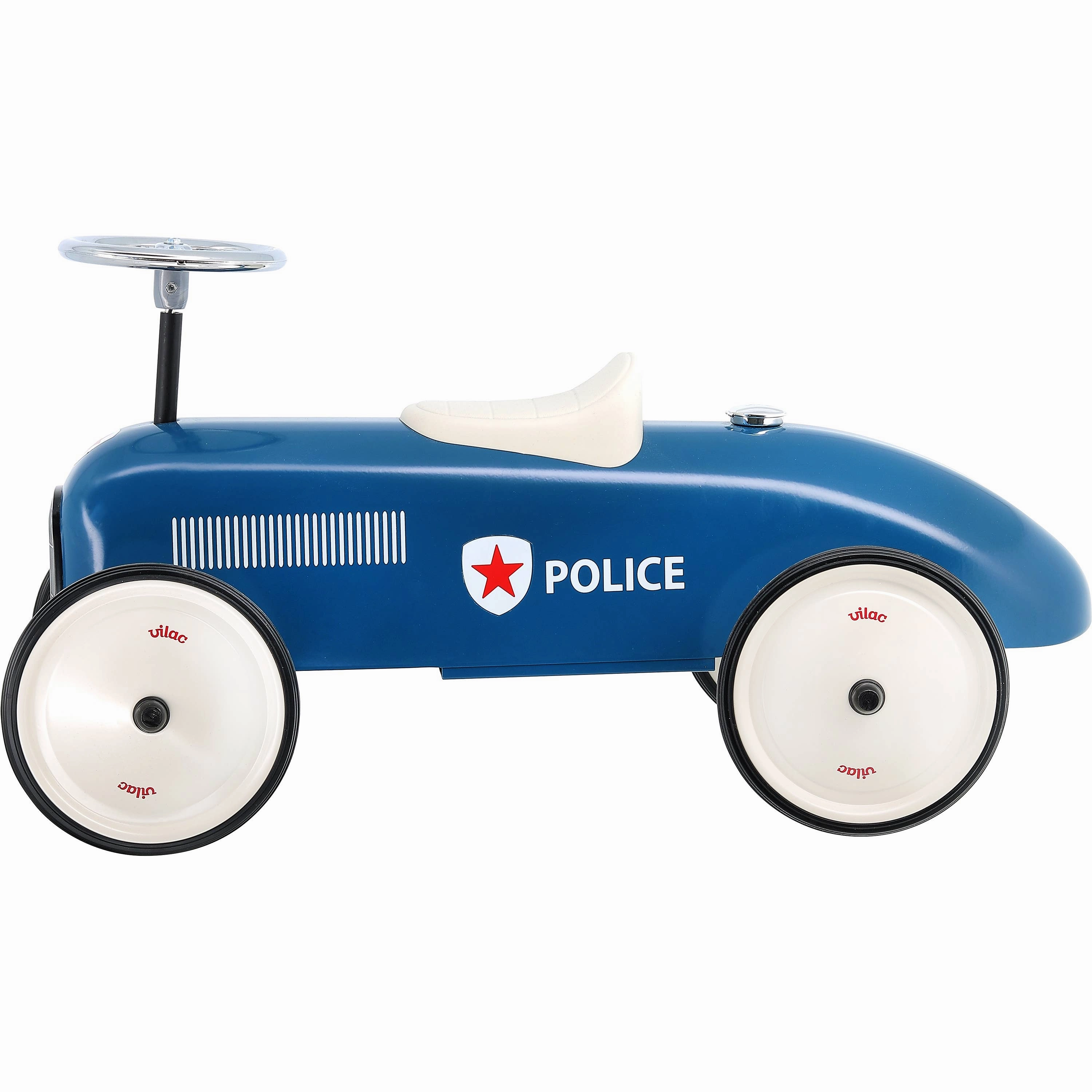 Hippychick - Vilac - Police Metal Car