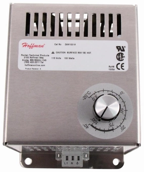 Hoffman DAH1001A Electric Heater, Aluminum, 100W, 115V, 50/60 Hz