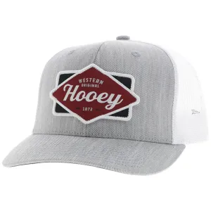 Hooey "Diamond" Grey/White Ballcap