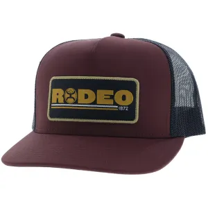 Hooey "Rodeo" Maroon Ballcap