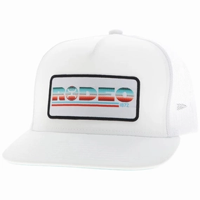 Hooey "Rodeo" White with Serape Logo