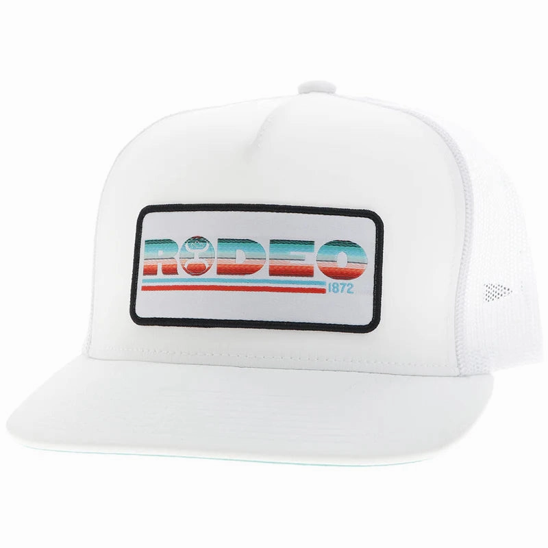 Hooey "Rodeo" White with Serape Logo