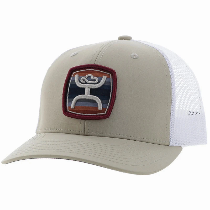 Hooey "Zenith" Tan/White Ballcap