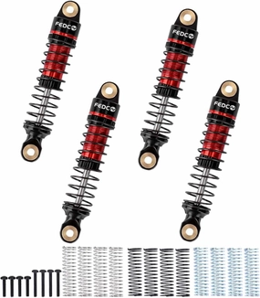 HPI Venture18 Shocks 53MM Shock absorbers With Springs CNC Threaded Oil Damper For HPI Venture18 Upgrades 1/18 RC Crawler