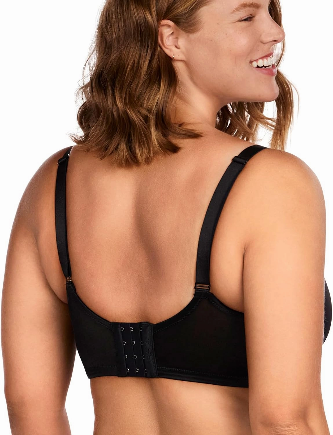HSIA Minimizer Bra for Women - Plus Size Lace Bra Women's Full Coverage Unlined Underwire Bra for Heavy Breast