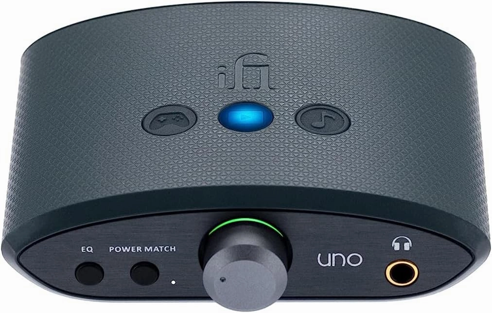 iFi uno - DAC & Headphone AMP - USB-C Input - Improve Lacklustre Audio - Streaming/Gaming/Music Modes Adjust Sound to Suit You - 32-bit/384kHz/DSD256/MQA - Windows/MAC/Smart Device/Active Speakers