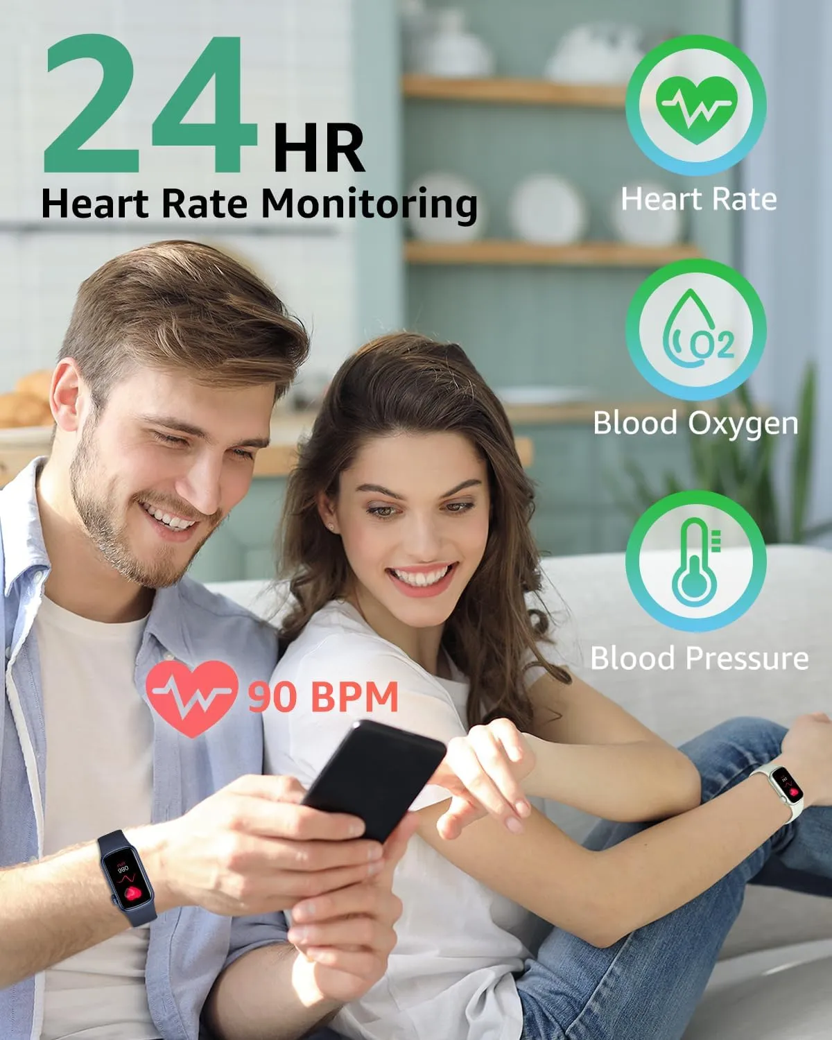 IMFRCHCS Fitness Tracker,Smart Watch with 1.47" Touch Display,137 Sport Modes Fitness Watch with Heart Rate Sleep Monitor, Step Counter,IP68 Waterproof Activity Trackers for Women Men
