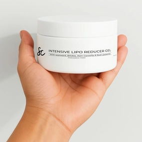 Intensive Lipo Reducer – Firming & Slimming Gel with L-Carnitine, Caffeine & Natural Extracts – Cooling Effect – 8.4 fl oz