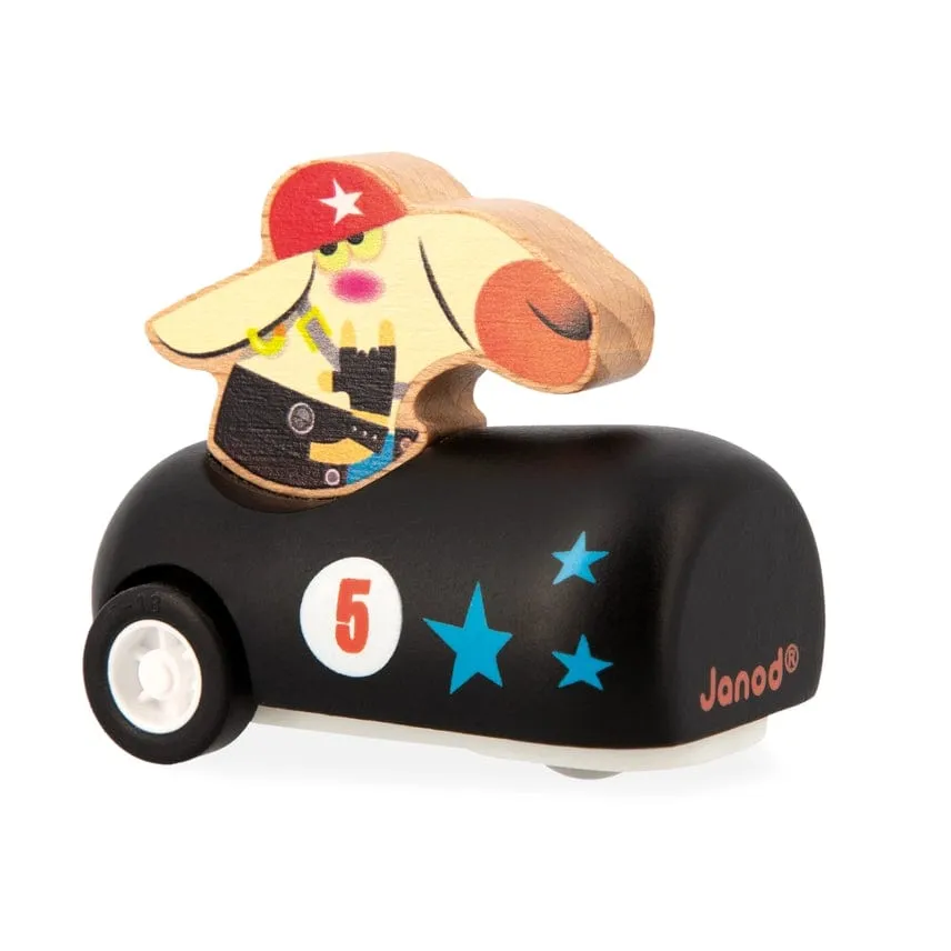 Janod Applepop Pull Back Car