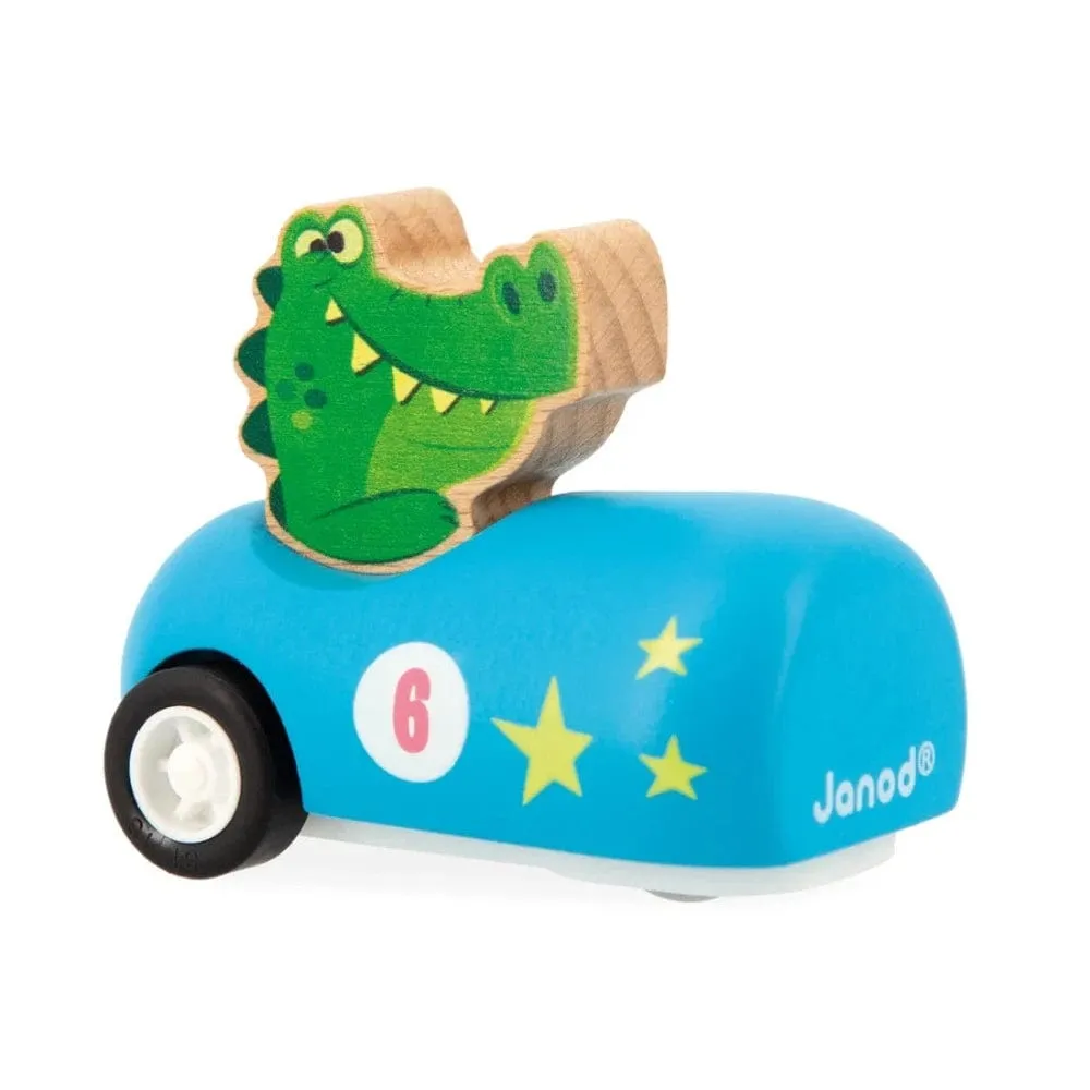 Janod Applepop Pull Back Car
