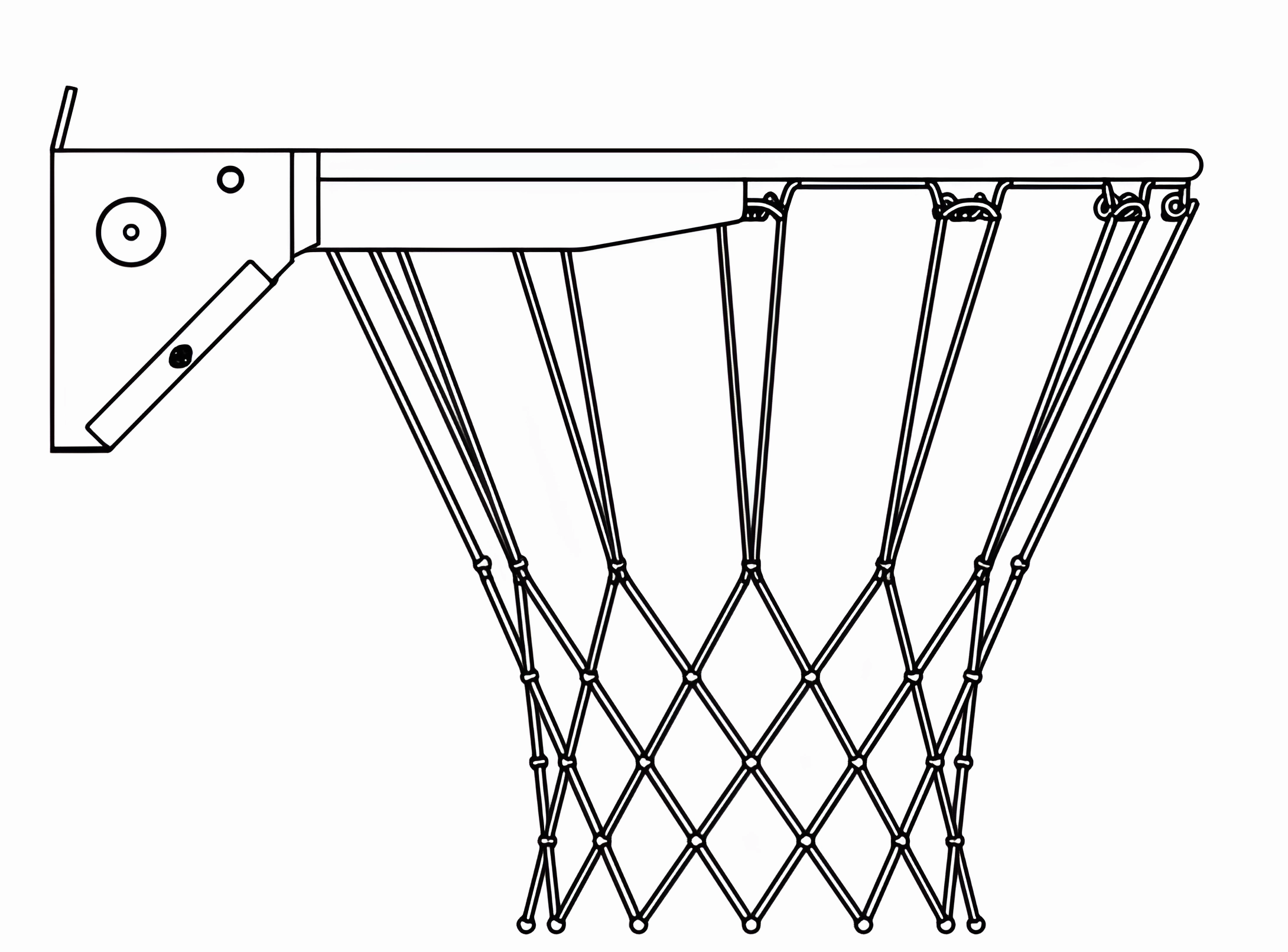 Jaypro Basketball Goal - Breakaway Goal, 42" & 48" Backboard, Indoor/Outdoor - NFHS Compliant (GBR360)