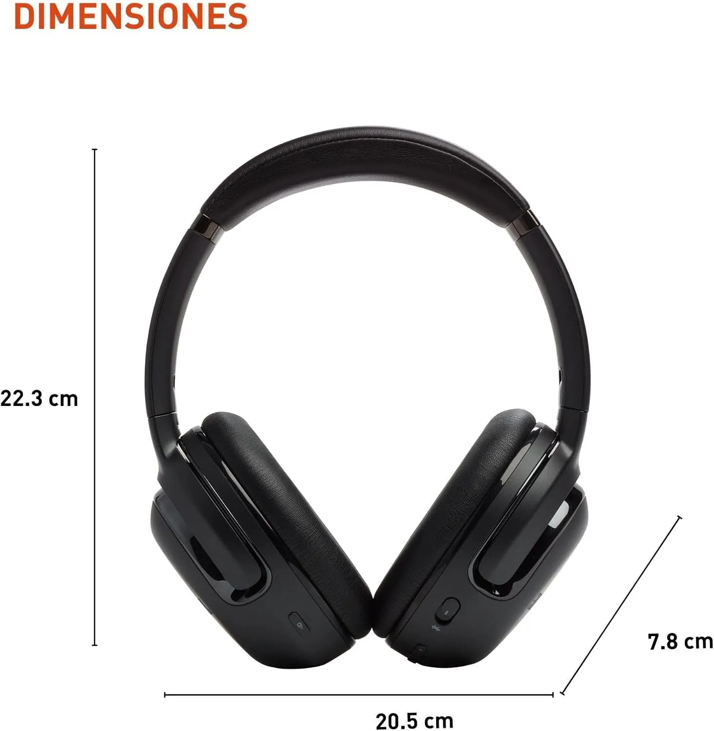 JBL Tour One M2 - Wireless Over-Ear Noise Cancelling Headphones (Black), Medium