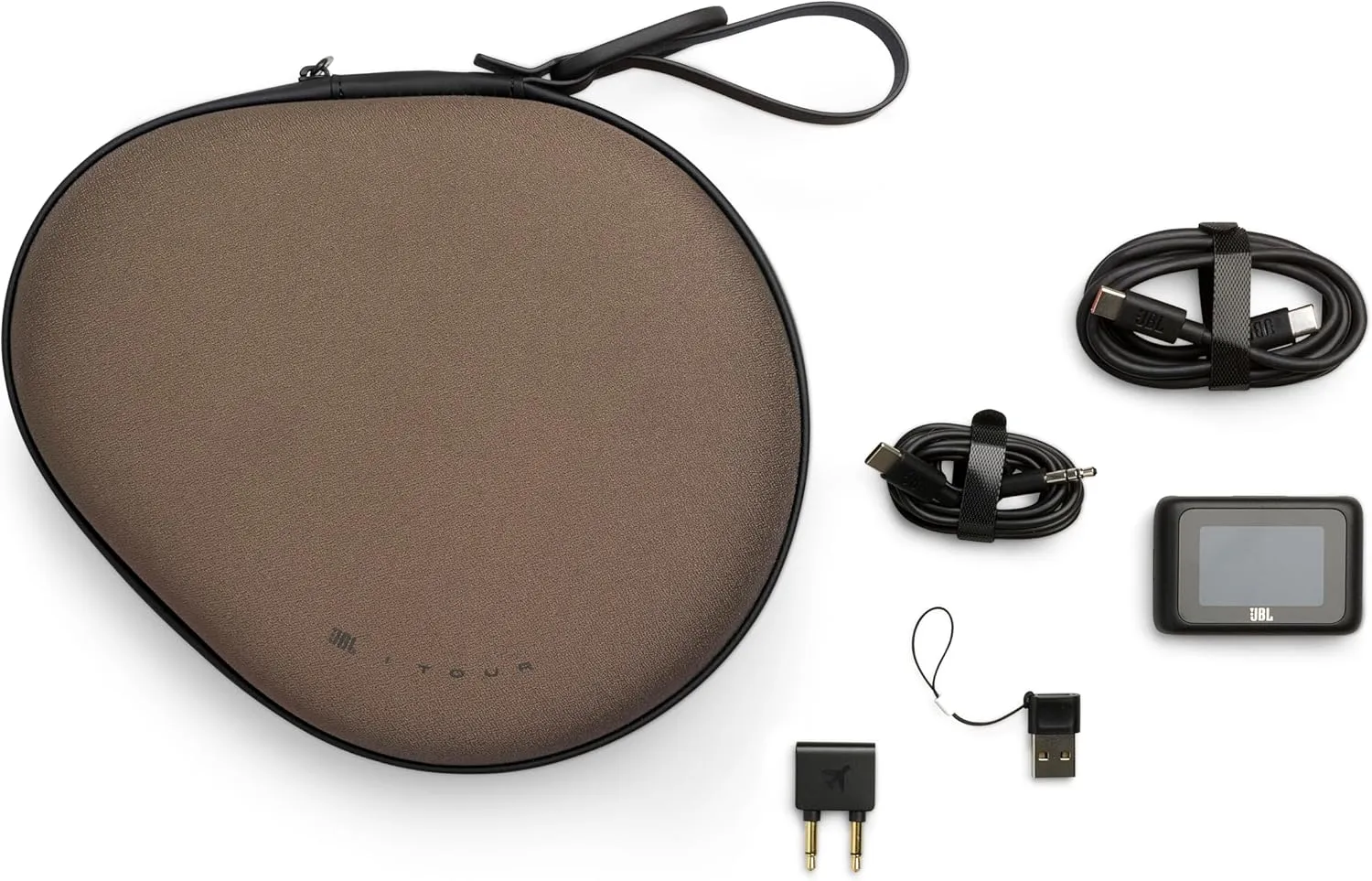 JBL Tour One M3 Smart Tx - Wireless Over-Ear Noise Cancelling Headphones with Smart Transmitter, Hi-Res Audio (3.5mm or USB-C), Spatial 360 Sound with Head Tracking & 70Hrs of Playback (Mocha)