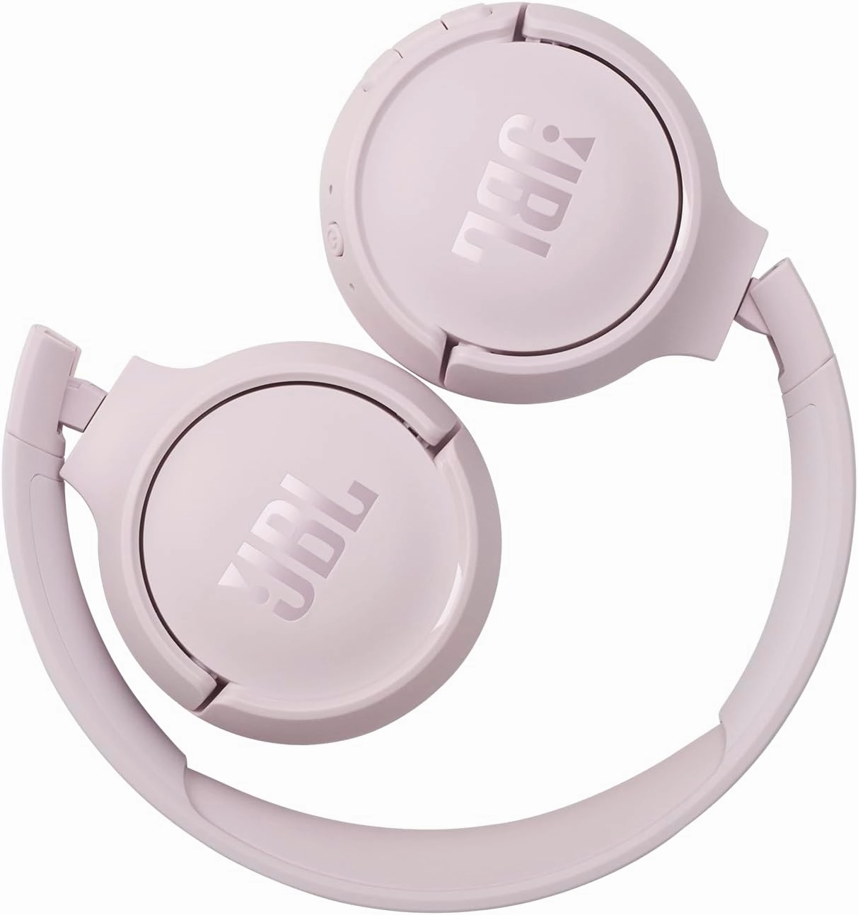 JBL Tune 510BT - Bluetooth headphones with up to 40 hours battery, microphone for call, foldable and comfortable, Android and iOs compatible (Rose)