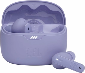 JBL Tune Beam - True Wireless Active Noise Cancelling with Smart Ambient Earbuds, Bluetooth 5.3, 4-Mic Technology for Crisp, Clear Calls, Up to 48 Hours of Battery Life (Purple)