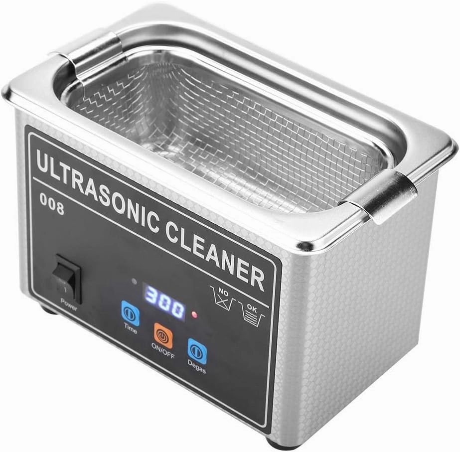 Jewelry Cleaning Machine, Professional CJ-008 Jewelry Steam Cleaner Machine with Digital Timer for Rings Watches Glasses Earrings False Teeth(#1)