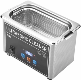 Jewelry Cleaning Machine, Professional CJ-008 Jewelry Steam Cleaner Machine with Digital Timer for Rings Watches Glasses Earrings False Teeth(#1)