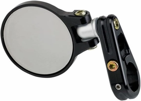 JOKER MACHINE MIRROR 2-1/4" FOLD BLK- 09-302B